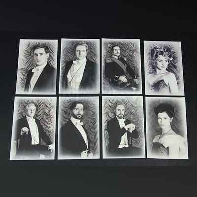 Set of Main Character Investigation Photographs