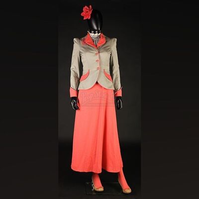 Lucy Westenra (Katie McGrath) Murray Residence Beige & Peach Costume