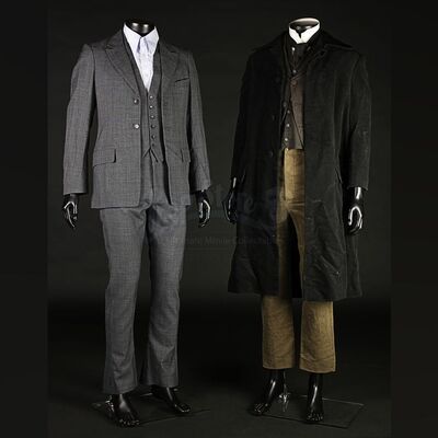 Alexander Grayson (Jonathan Rhys Meyers) and Hackett (Stephen Walters) Pre-Assault Costume