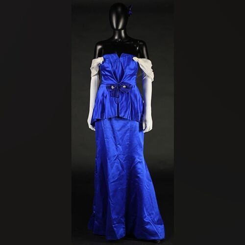 Mina Murray (Jessica De Gouw) Royal Blue Ballroom Gown