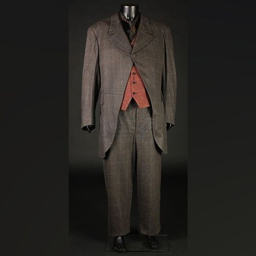 R.M. Renfield (Nonso Anozie) "Four Roses" Checked Suit