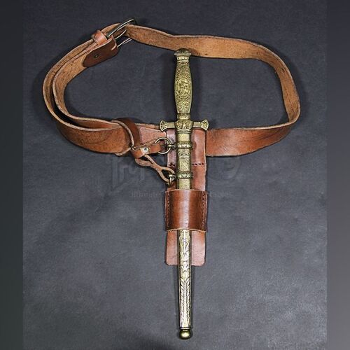 Sheathed Dagger with Belt