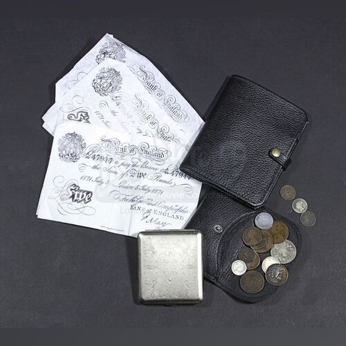 Alexander Grayson (Jonathan Rhys Meyers) Wallet, Coin Purse & Cigarette Holder