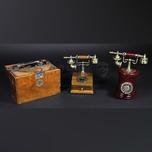 Set of Three Telephones