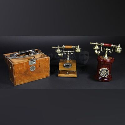 Set of Three Telephones
