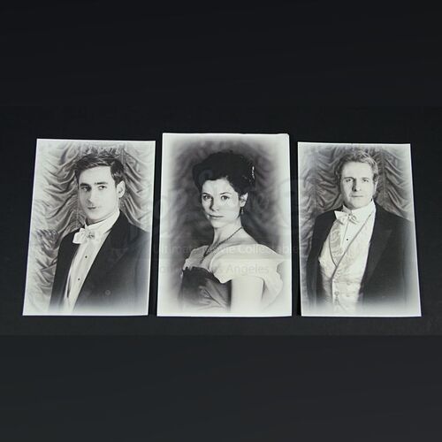 Set of Three Main Character Photographs