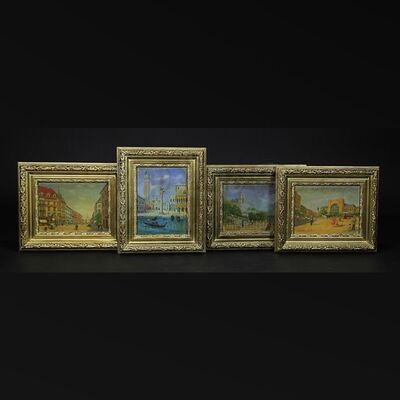 Set of Framed Paintings