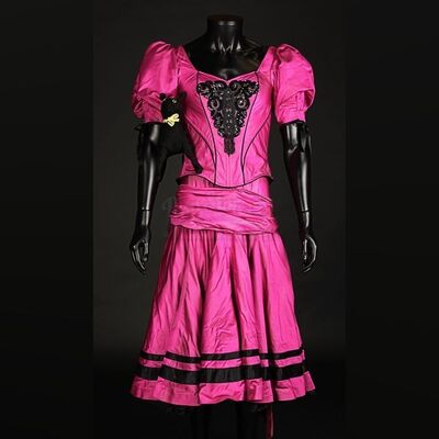 Swinburne Club Drag Dress & Cat Prop