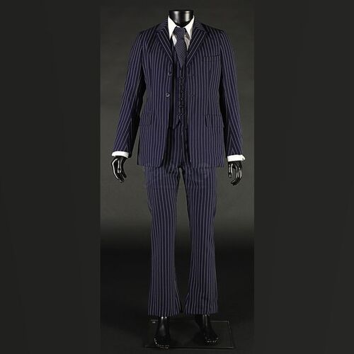 Alexander Grayson (Jonathan Rhys Meyers) Navy Pinstripe Costume