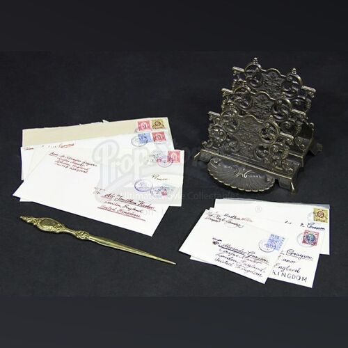 Alexander Grayson (Jonathan Rhys Meyers) Mail, Letter Rack & Letter Opener