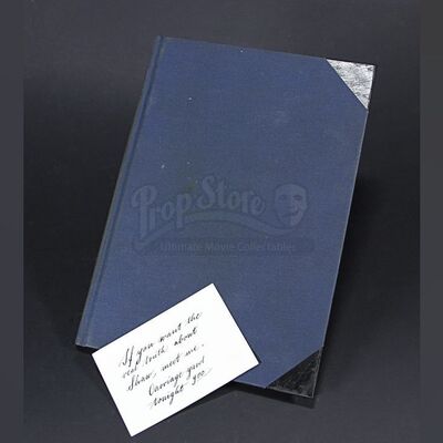 Jonathan Harker (Oliver Jackson-Cohen) Secret Meeting Note & General Shaw Accounts Ledger
