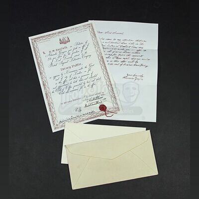 Lord Laurent (Anthony Howell) Sale of Shares Offer & Contract