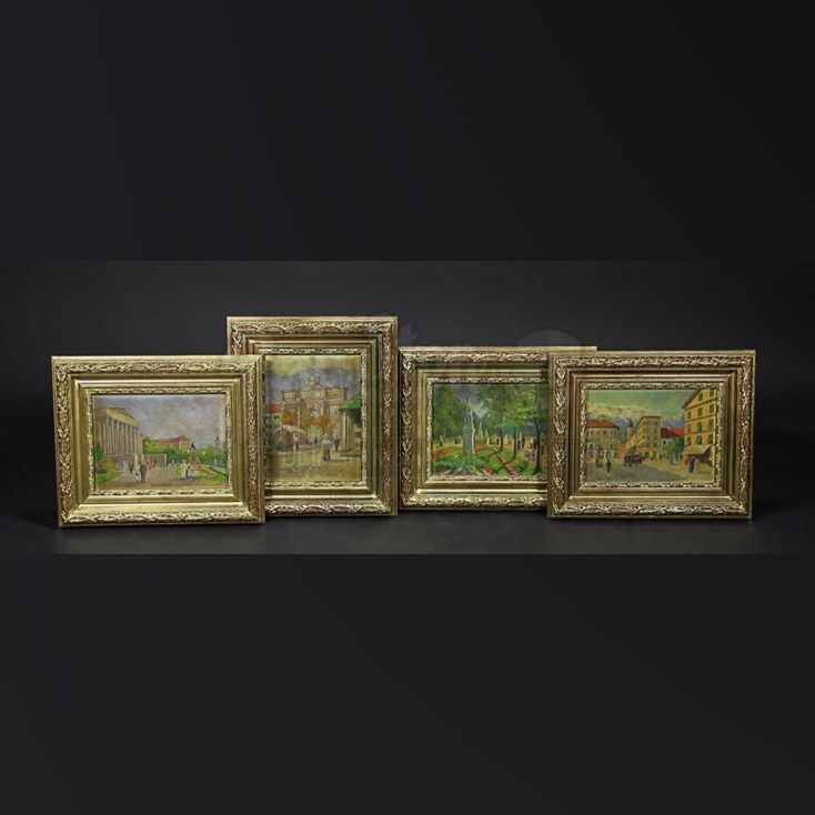 Set of Framed Paintings