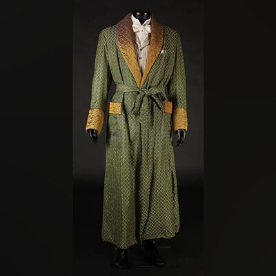 Lord Thomas Davenport (Robert Bathurst) Dressing Gown Costume