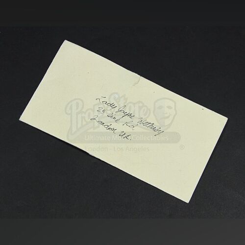 Dr William Murray (Anthony Calf) Letter to Lady Jayne Wetherby (Victoria Smurfit)