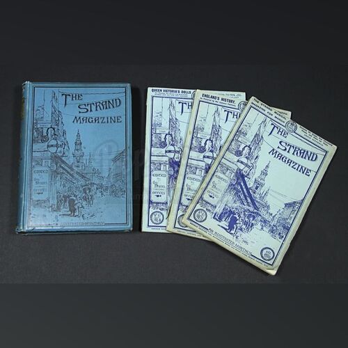 Lucy Westenra (Katie McGrath) Copies of "The Strand Magazine" and Book Set