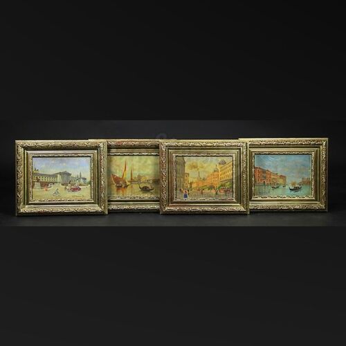Set of Framed Paintings