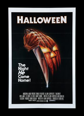 Lot #308 - HALLOWEEN (1978) - Bryan Fuller Collection: US One-Sheet, 1978
