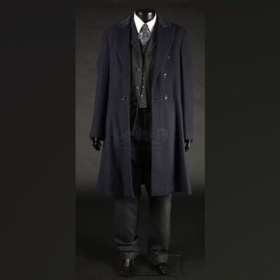 Jonathan Harker (Oliver Jackson-Cohen) Blue Tweed Costume