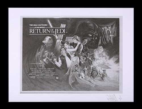 Lot #483 - STAR WARS: RETURN OF THE JEDI (1983) - FEREF ARCHIVE: Original Negative with 1 of 1 Proof Print, 2021