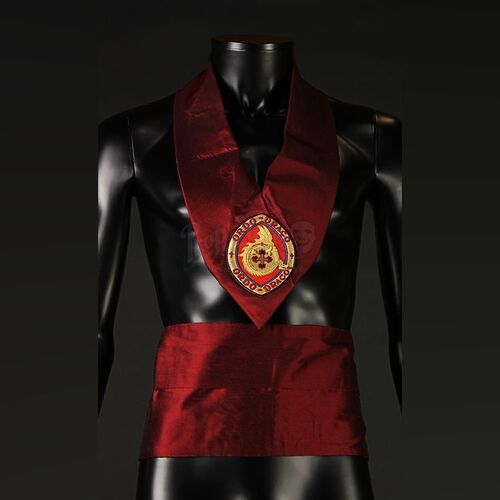 Lord Thomas Davenport (Robert Bathurst) Order of the Dragon Sash & Cummerbund