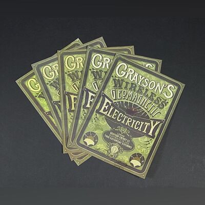 Grayson's Wireless Geomagnetic Electricity Fliers Set
