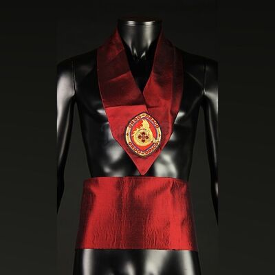 Order of the Dragon Sash & Cummerbund