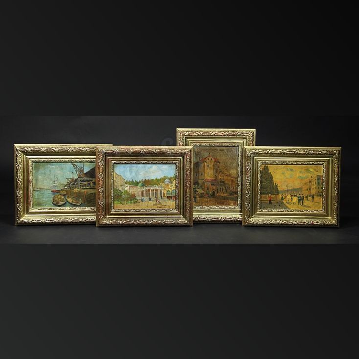 Set of Framed Paintings