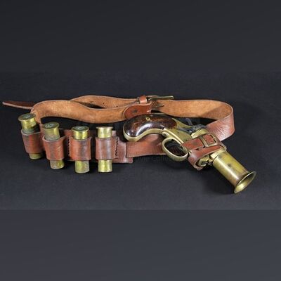 Vampire Hunter's Flare Gun with Belt & Cartridges