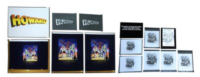 Lot #10 - HOWARD THE DUCK (1986) - FEREF ARCHIVE: Original Poster Concept Transparencies and Negatives