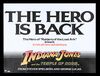 Lot #13 - RAIDERS OF THE LOST ARK (1981) AND INDIANA JONES AND THE TEMPLE OF DOOM (1984) - Two UK Quads, 1981, 1984 - 2