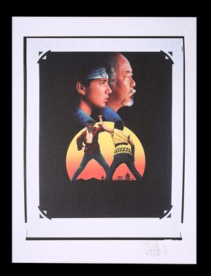 Lot #14 - KARATE KID 2 (1986) - FEREF ARCHIVE: Original Transparency with 1 of 1 Proof Print, 2021