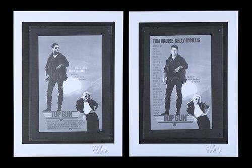 Lot #27 - TOP GUN (1986) - FEREF ARCHIVE: Original Negatives with Two 1 of 1 Proof Prints, 2021