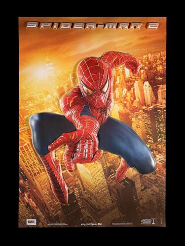Lot #48 - SPIDER-MAN 2 (2004) - 3D One-Sheet Display, 2004