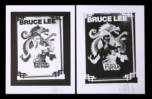 Lot #53 - FIST OF FURY (1972), WAY OF THE DRAGON (1972) - FEREF ARCHIVE: Original Negatives with Two 1 of 1 Proof Prints, 2021