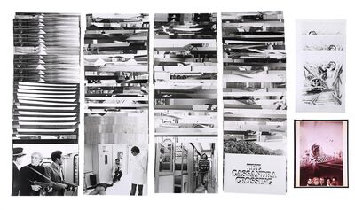 Lot #57 - THE CASSANDRA CROSSING (1976) - FEREF ARCHIVE: Poster Concept Transparency and Production Stills