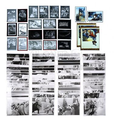 Lot #67 - ARABIAN ADVENTURE (1979) - FEREF ARCHIVE: Original Poster Concept Transparencies and Production Stills