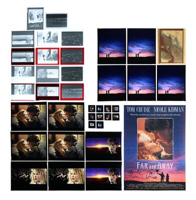 Lot #69 - FAR AND AWAY (1992) - FEREF ARCHIVE: Original Poster Concept and Production Transparencies and Negatives