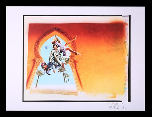 Lot #72 - JEWEL OF THE NILE (1985) - FEREF ARCHIVE: Original Transparencies with 1 of 1 Proof Print, 2021