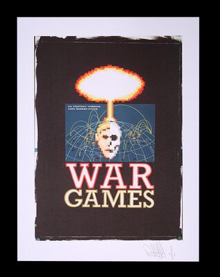 Lot #76 - WARGAMES (1983) - FEREF ARCHIVE: Original Transparency with 1 of 1 Proof Print, 2021