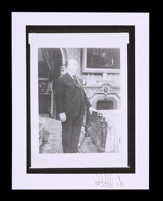 Lot #78 - ALFRED HITCHCOCK - FEREF ARCHIVE: Original Negative with 1 of 1 Proof Print, 2021