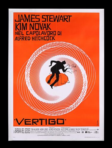 Lot #81 - VERTIGO (1958) - Italian 2-Fogli, 1996