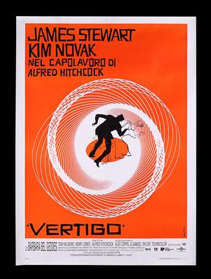 Lot #81 - VERTIGO (1958) - Italian 2-Fogli, 1996