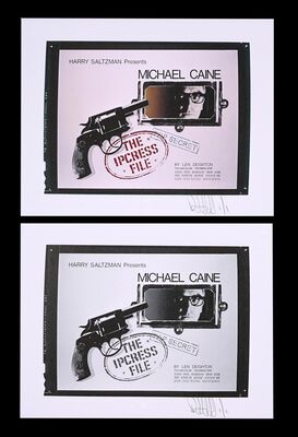 Lot #92 - THE IPCRESS FILE (1965) - FEREF ARCHIVE: Original Transparency with Two 1 of 1 Proof Prints, 2021