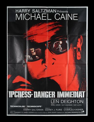 Lot #93 - THE IPCRESS FILE (1965) - French 'Grande' Affiche, 1965