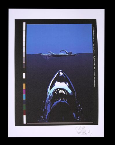 Lot #94 - JAWS (1975) - FEREF ARCHIVE: Original Transparency with 1 of 1 Proof Print, 2021