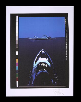 Lot #94 - JAWS (1975) - FEREF ARCHIVE: Original Transparency with 1 of 1 Proof Print, 2021