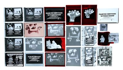Lot #101 - STRAW DOGS (1971) - FEREF ARCHIVE: Original Poster Concept Negatives
