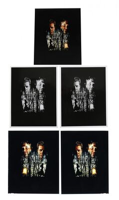 Lot #102 - THE VANISHING (1993) - FEREF ARCHIVE: Original Poster Concept Transparencies and Photos