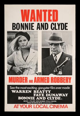 Lot #104 - BONNIE AND CLYDE (1967) - British Double Crown, 1967